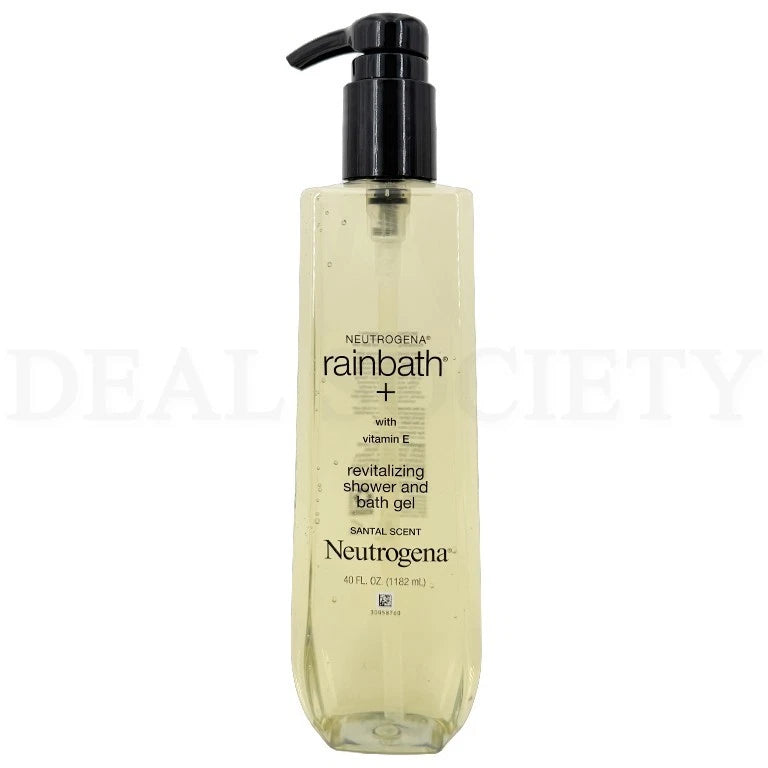 Neutrogena Rainbath Shower & Bath Gel Santal Scent 40oz Lot of 2